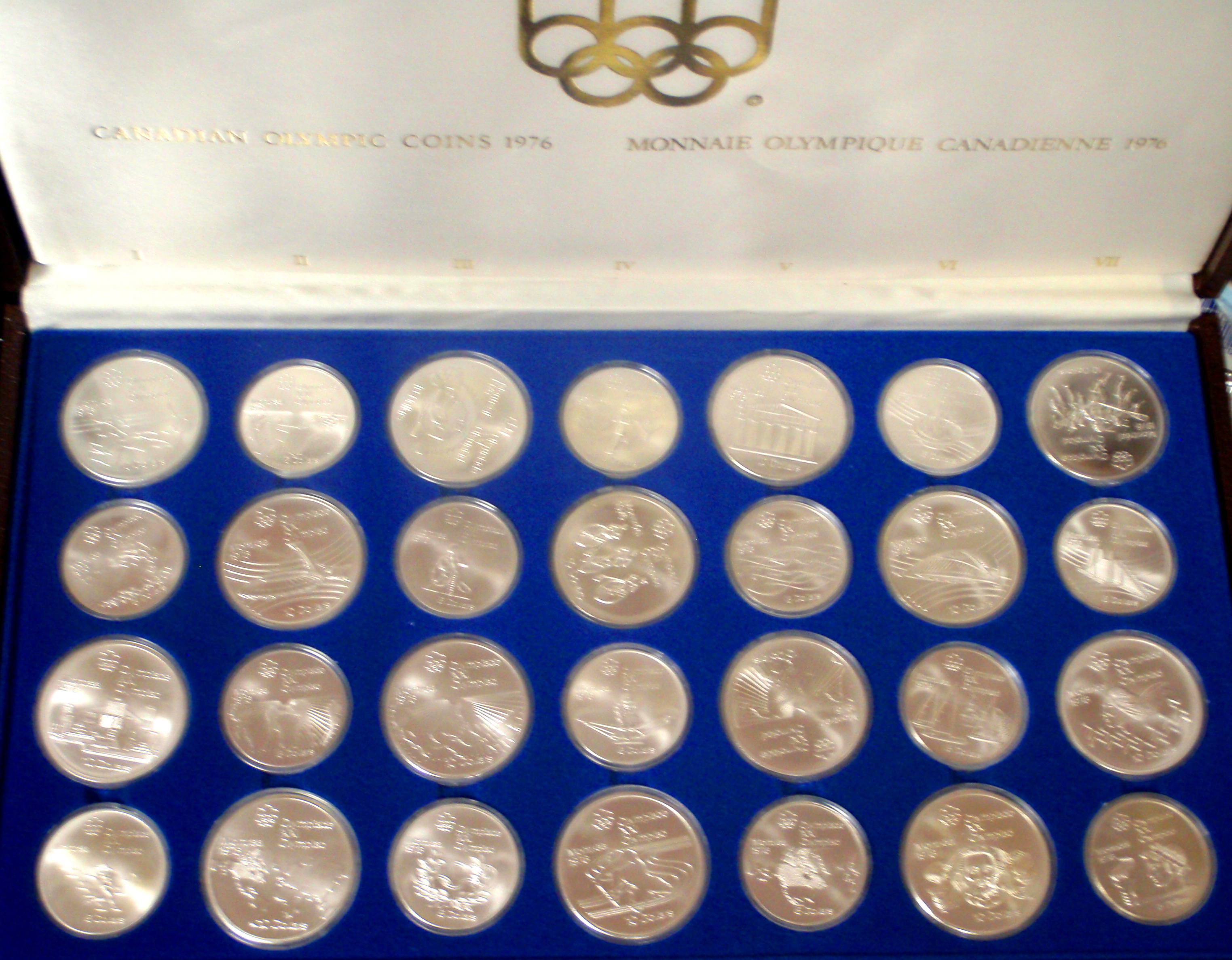 1976 Montreal Olympic Complete 28 Pce Set Diverse Equities Inc 